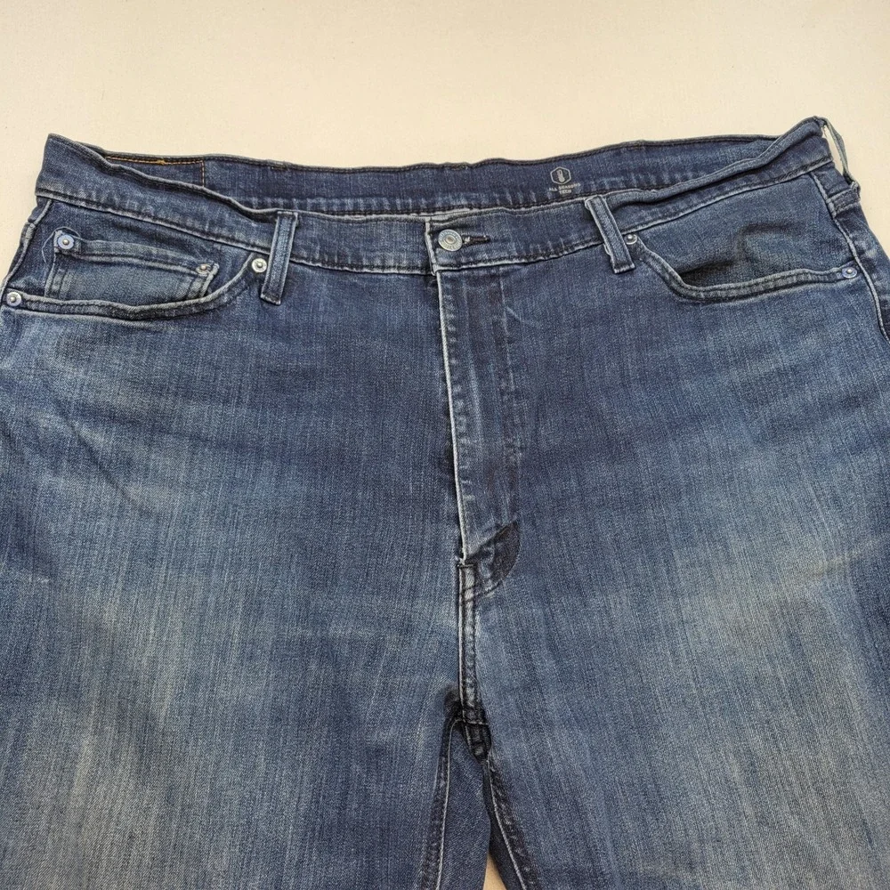 Levis 541 Jeans Mens 42x32 Blue‎ Athletic Tapered Medium Wash Mid Rise Denim